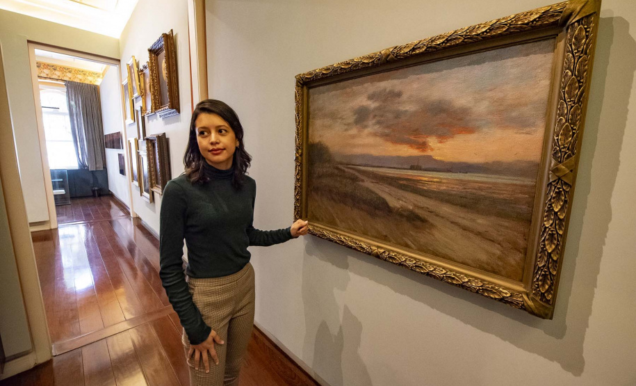 Arte de Alfredo Andersen gera interesse de pesquisa em Harvard