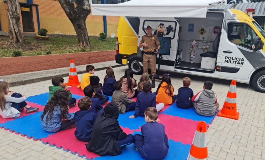 Polícia Militar lança Projeto “BPTran nas Escolas” em Curitiba e Região Metropolitana