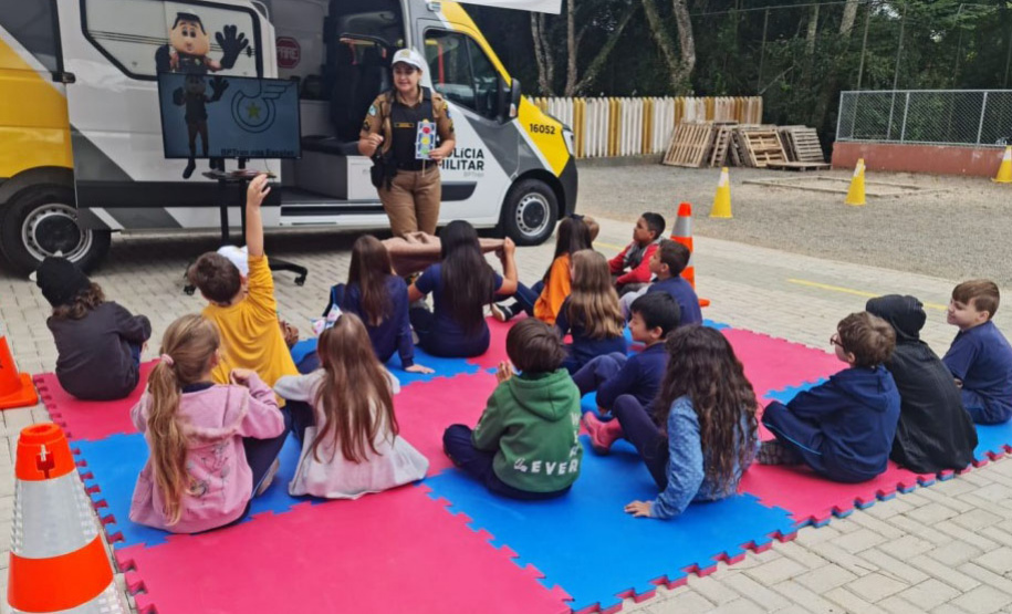 Polícia Militar lança Projeto “BPTran nas Escolas” em Curitiba e Região Metropolitana