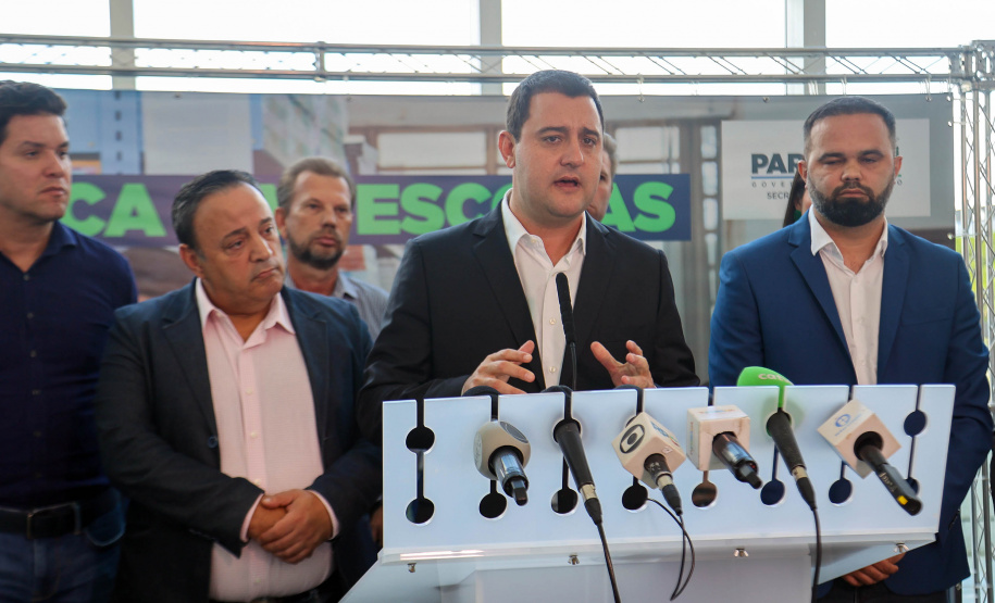 Coletiva segurança escola