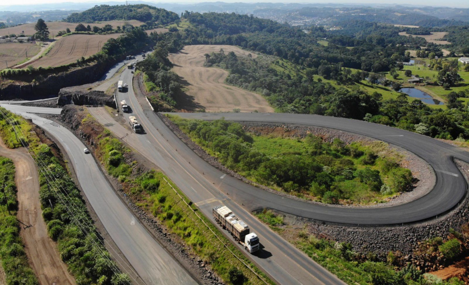 Novo Contorno de Francisco Beltrão atinge 75% de conclusão