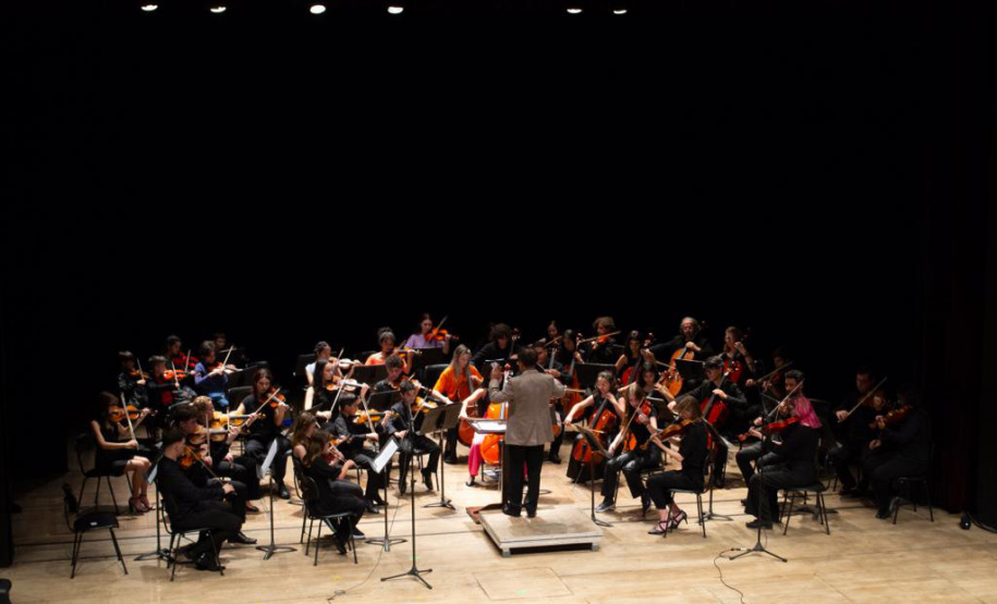 Com apoio do BRDE, 106 crianças e adolescentes iniciam aulas de música em Araucária