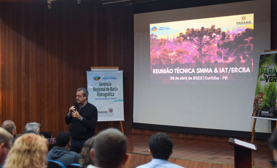 encontro com prefeitos, secretários e técnicos da Região Metropolitana de Curitiba.