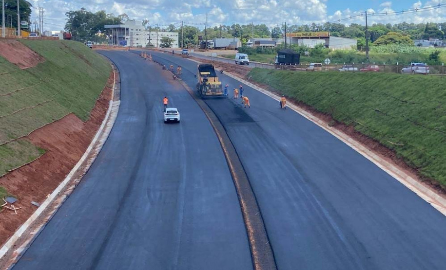 Trevo do Gauchão alcança 90% de conclusão e pistas devem ser liberadas em maio