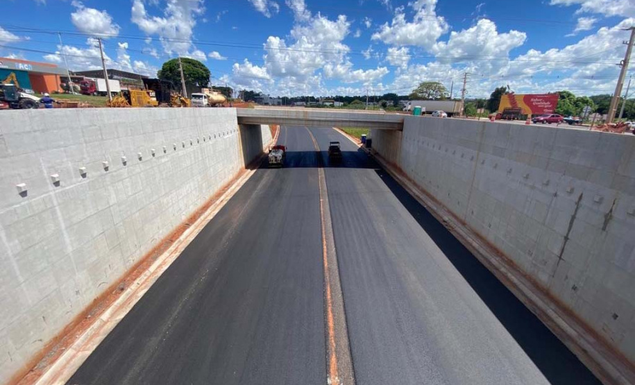 Trevo do Gauchão alcança 90% de conclusão e pistas devem ser liberadas em maio