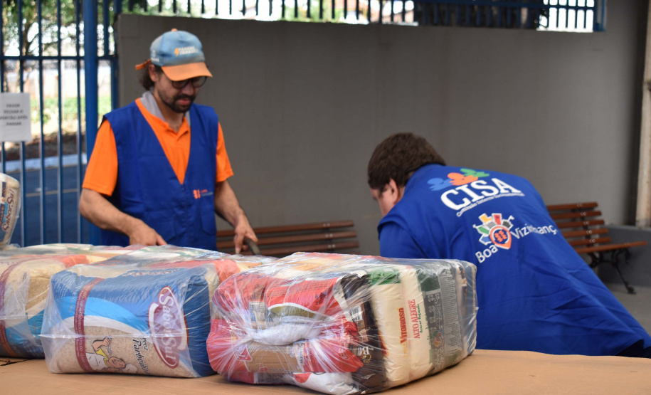 Copel entrega 94 toneladas de alimentos a instituições de educação e assistência social