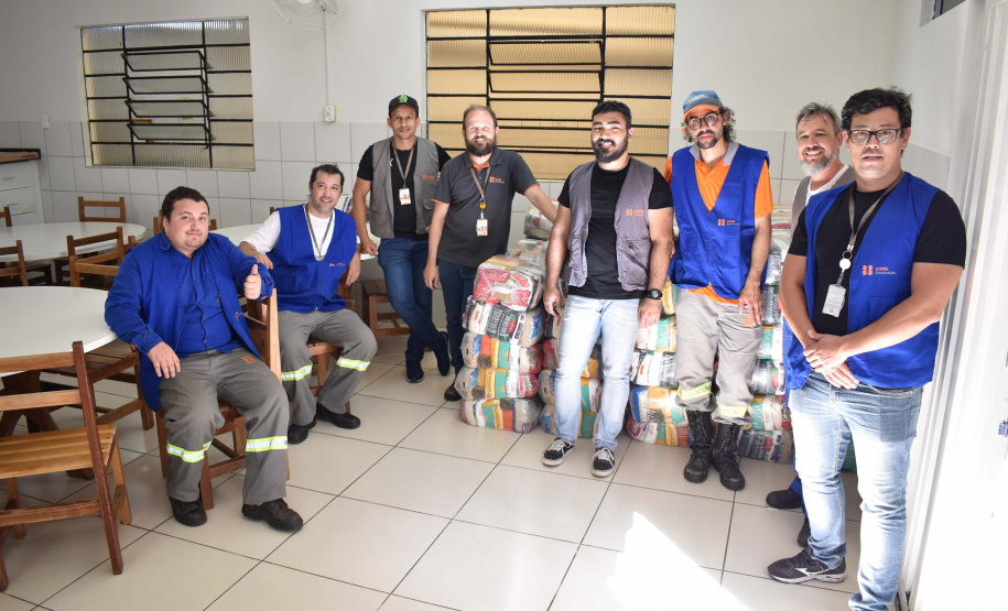 Copel entrega 94 toneladas de alimentos a instituições de educação e assistência social