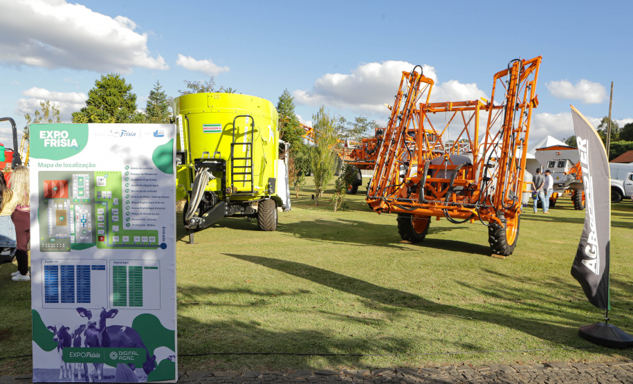 O governador Carlos Massa Ratinho Junior participou da abertura da ExpoFrísia, em Carambeí.