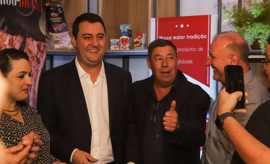 O governador Carlos Massa Ratinho Junior participou da abertura da ExpoFrísia, em Carambeí.