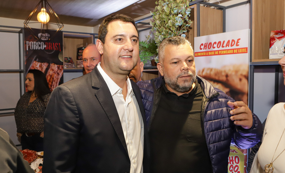 O governador Carlos Massa Ratinho Junior participou da abertura da ExpoFrísia, em Carambeí.