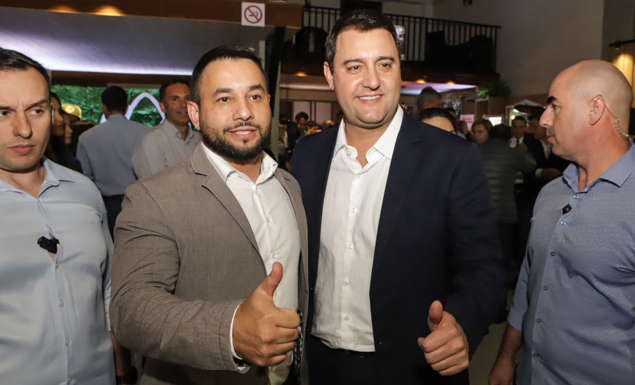 O governador Carlos Massa Ratinho Junior participou da abertura da ExpoFrísia, em Carambeí.