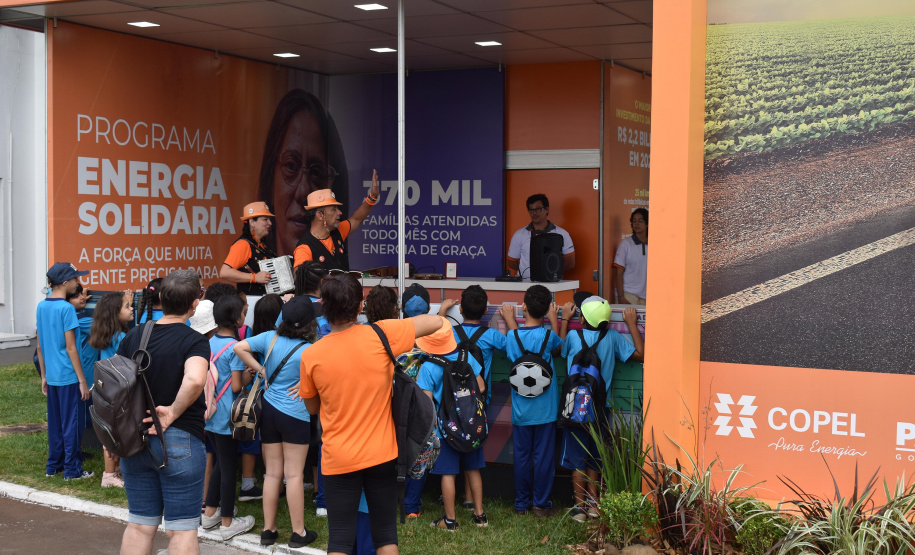 ExpoLondrina tem aula de campo sobre uso seguro da energia elétrica
