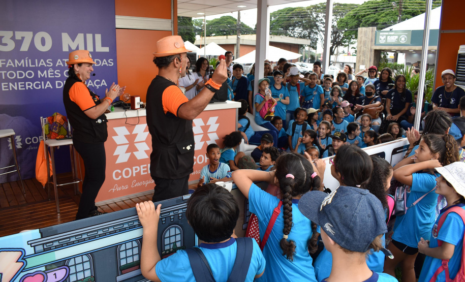 ExpoLondrina tem aula de campo sobre uso seguro da energia elétrica