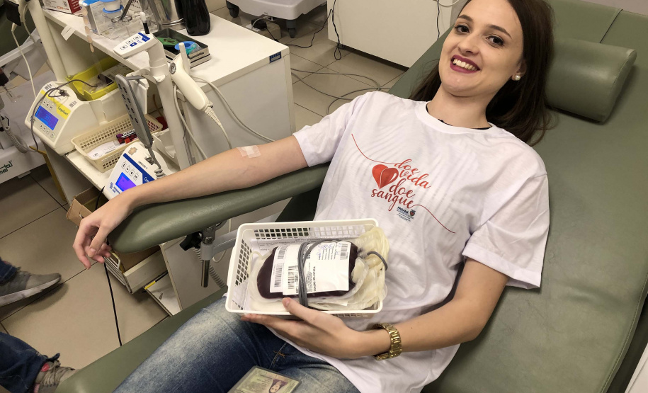 Hemepar reforça importância do agendamento para doação de sangue