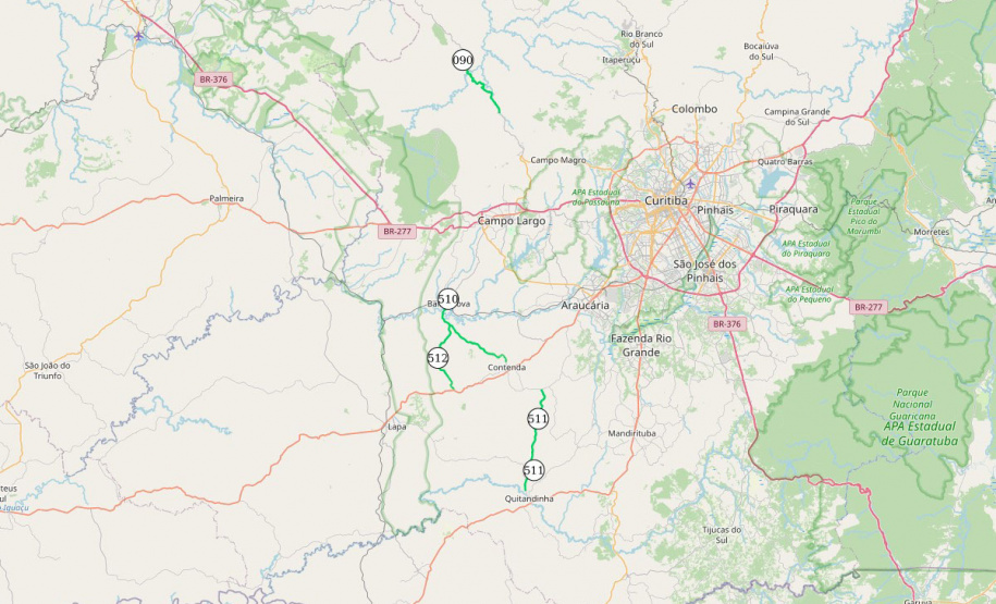 Estado investe R$ 28,6 milhões na conservação de estradas rurais na RMC e Vale do Ribeira