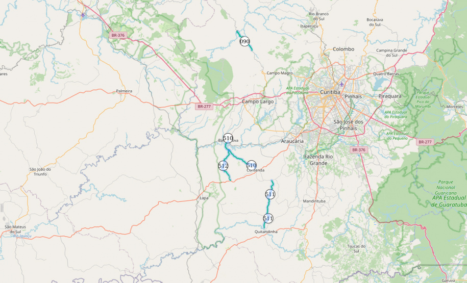 Edital conservação NPV PR-090, PR-510, PR-511 e PR-512