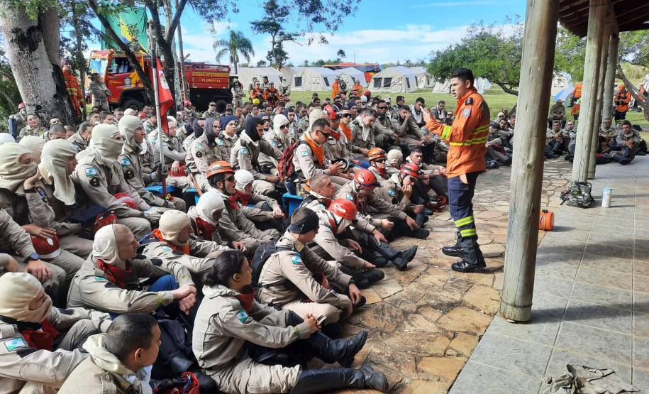 IAT finaliza queima controlada contra espécies invasoras no Parque de Vila Velha