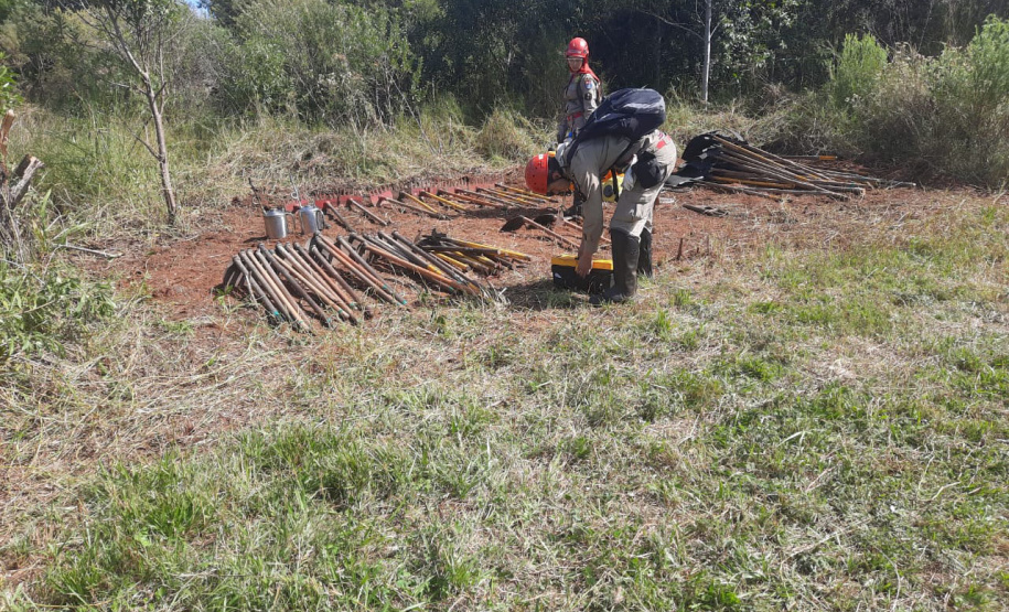 IAT finaliza queima controlada contra espécies invasoras no Parque de Vila Velha