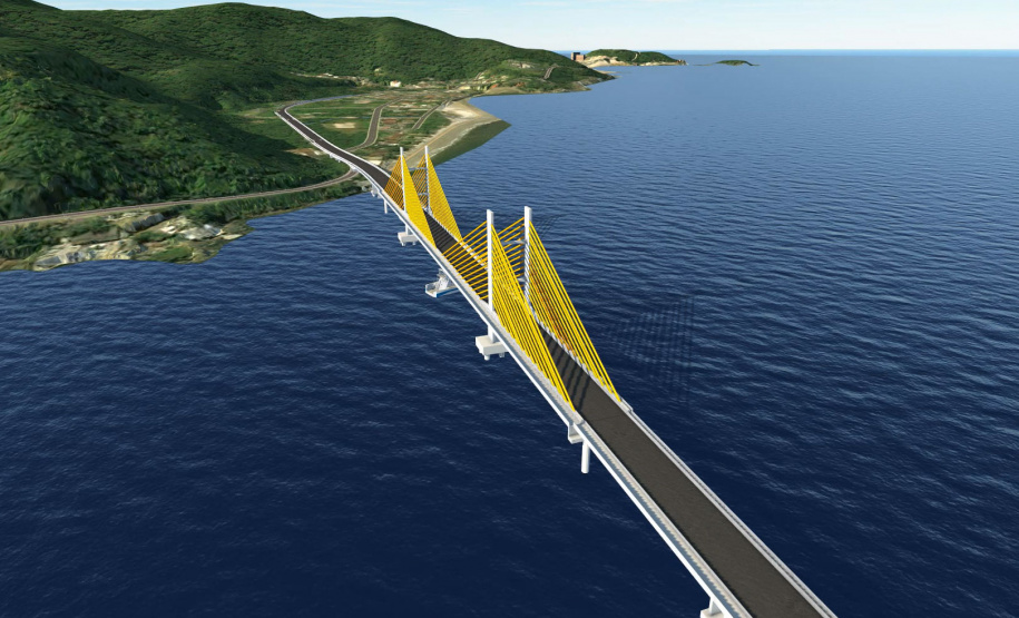 Projeto da Ponte de Guaratuba