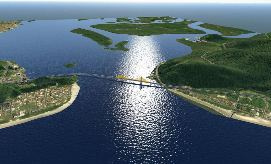 Projeto da Ponte de Guaratuba