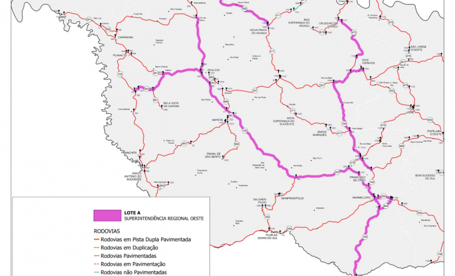 DER 100 dias - Sudoeste