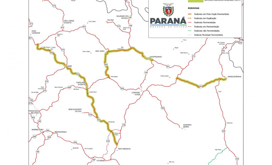 DER 100 dias - Sudoeste