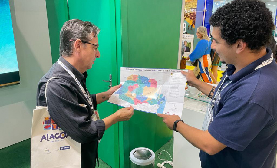 O Instituto Água e Terra (IAT) apresentou o Programa Parques Paraná durante o World Travel Market (WTM), considerada o maior evento de viagens e turismo da América Latina, em São Paulo.