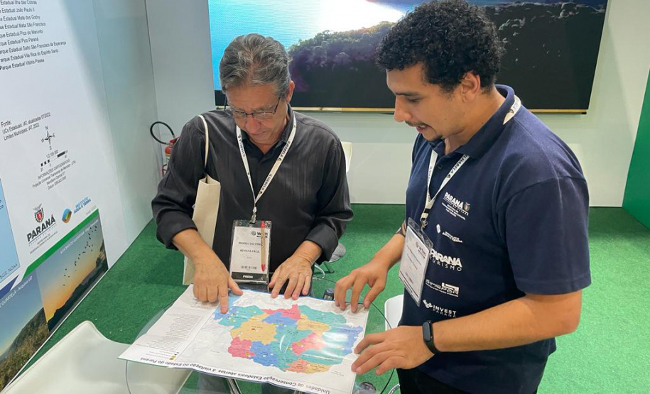 O Instituto Água e Terra (IAT) apresentou o Programa Parques Paraná durante o World Travel Market (WTM), considerada o maior evento de viagens e turismo da América Latina, em São Paulo.