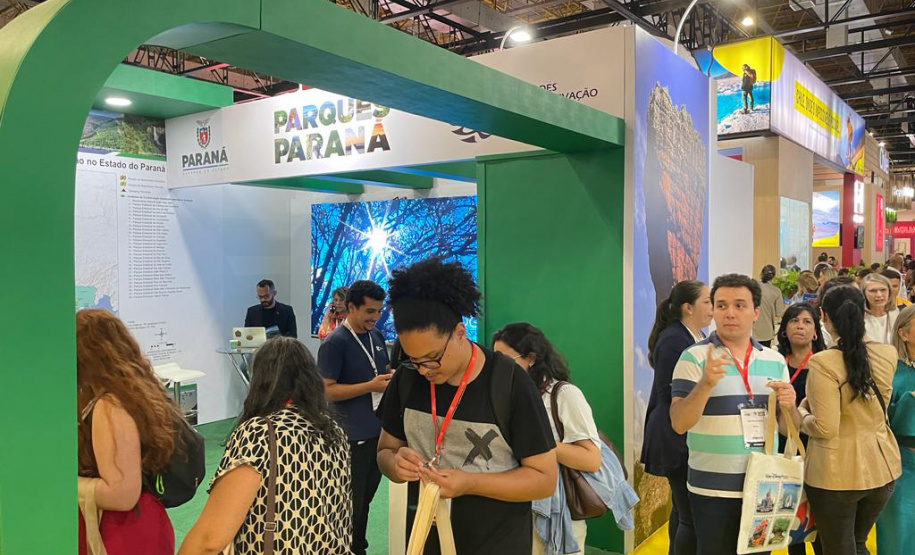 O Instituto Água e Terra (IAT) apresentou o Programa Parques Paraná durante o World Travel Market (WTM), considerada o maior evento de viagens e turismo da América Latina, em São Paulo.