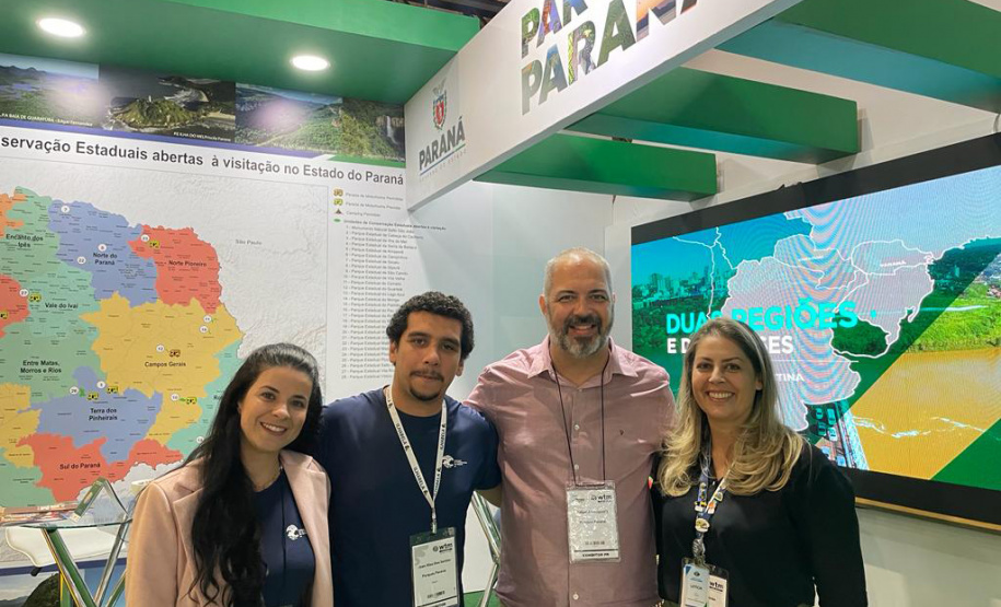 O Instituto Água e Terra (IAT) apresentou o Programa Parques Paraná durante o World Travel Market (WTM), considerada o maior evento de viagens e turismo da América Latina, em São Paulo.
