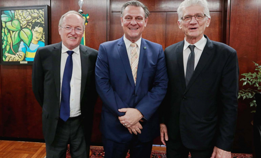 Em reunião com Ministro, comitiva paranaense defende políticas para o agronegócio