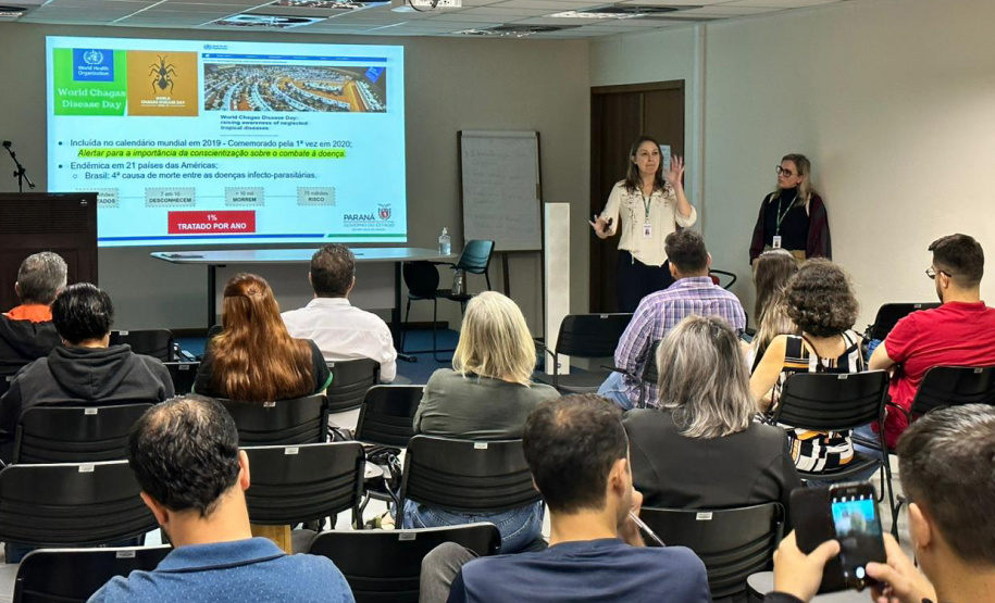 Saúde promove encontro para fortalecer a notificação e prevenção da doença de chagas