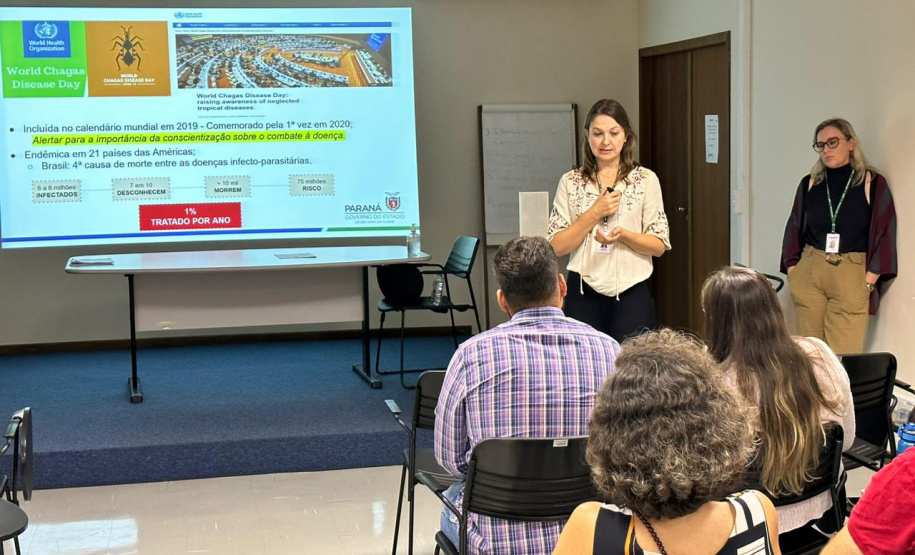 Saúde promove encontro para fortalecer a notificação e prevenção da doença de chagas