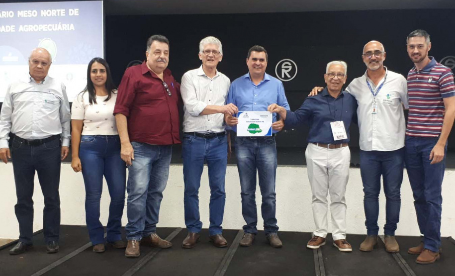 Entrega do certificado Susaf para Tomazina