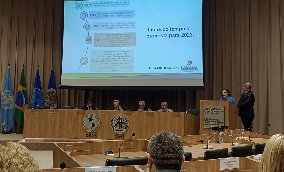 Em Brasília, Paraná apresenta experiência de Planificação da Atenção à Saúde