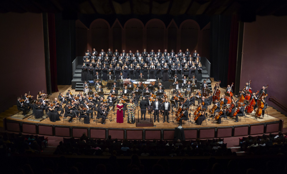 Orquestra Sinfônica do Paraná reúne mais de 4 mil pessoas em fim de semana