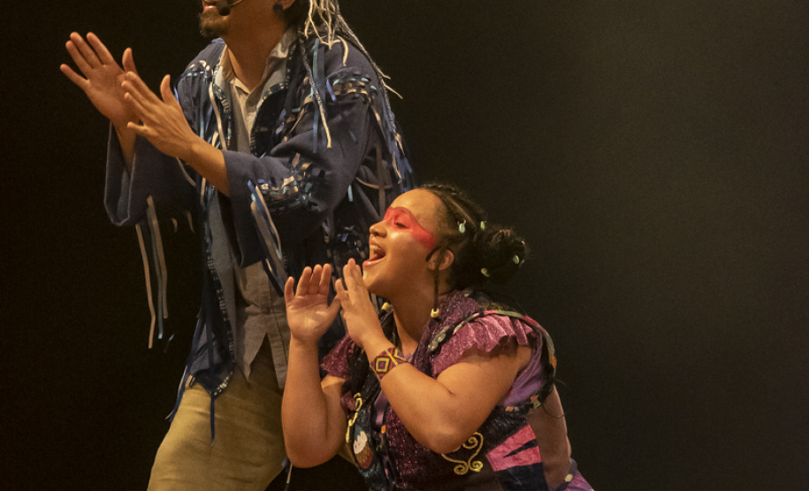 Musical Itan e Tal volta ao Guairinha no mês de maio pelo projeto Crianças no Teatro