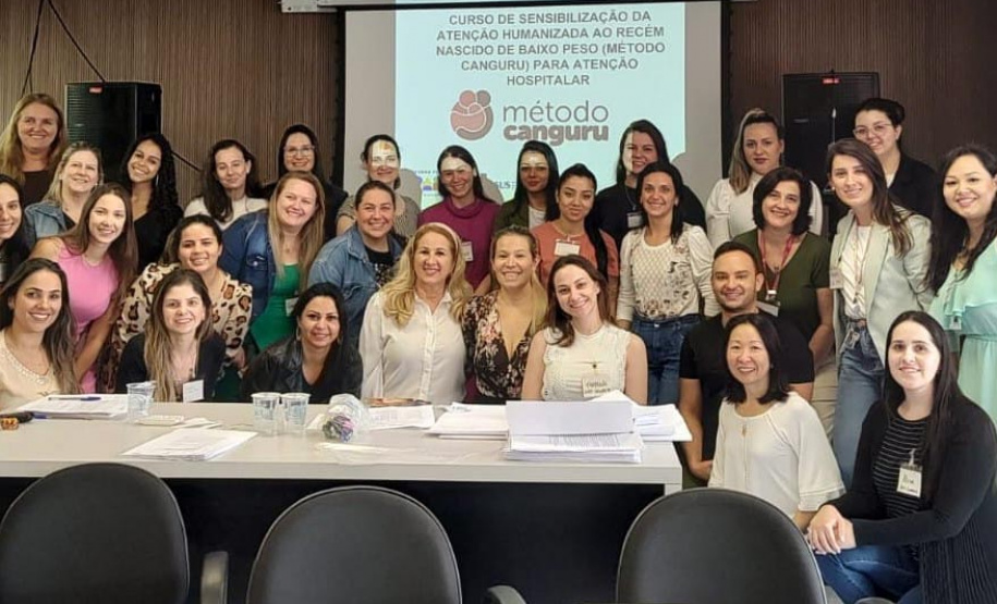 Secretaria da Saúde realiza curso para capacitação de profissionais ao Método Canguru