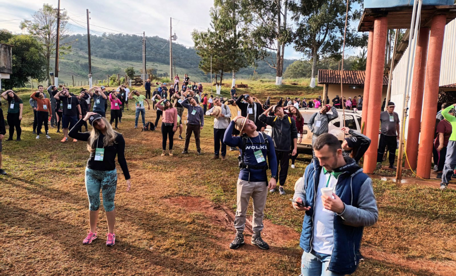 Após reunir centenas de pessoas em Campo Mourão, Caminhadas na Natureza segue para Ortigueira