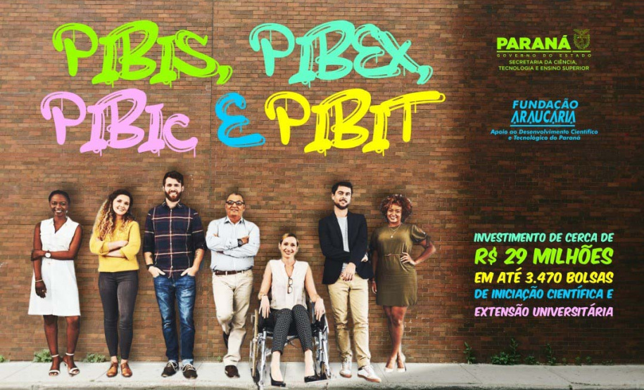 Governo investe cerca de R$ 29 milhões em bolsas de iniciação científica e extensão