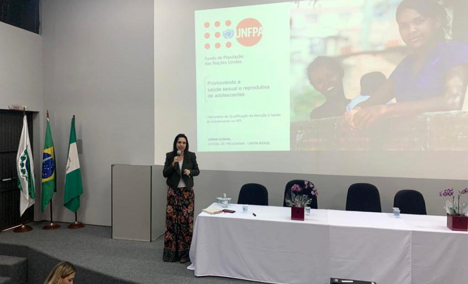 Seminário da Saúde recebe representante da ONU para debater gravidez e paternidade na adolescência