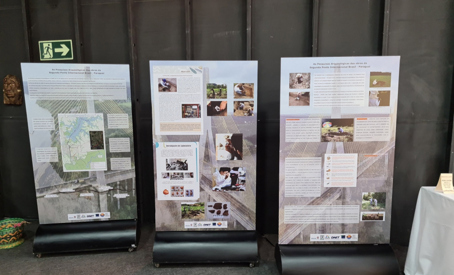 Pesquisas arqueológicas da Ponte da Integração são apresentadas em exposição
