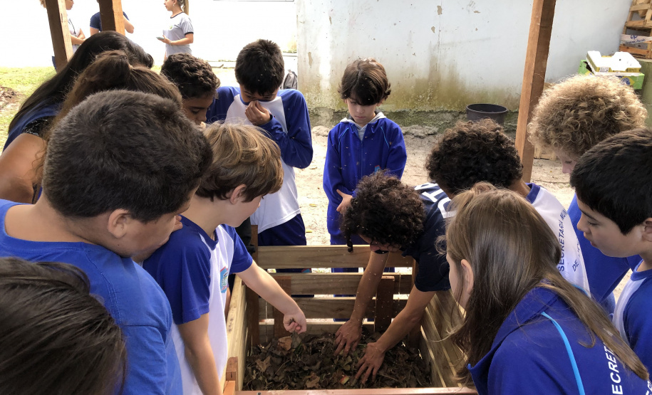 Portos do Paraná instala duas novas composteiras em escolas da Ilha do Mel