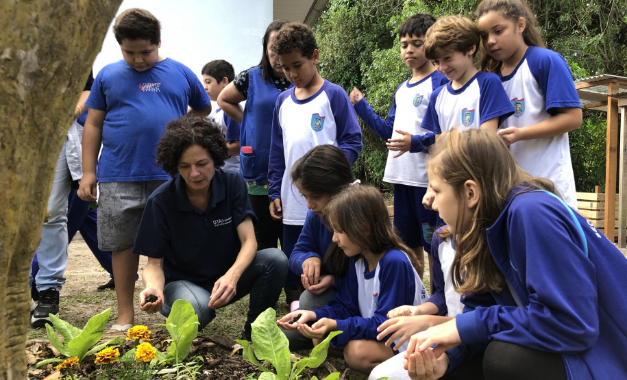 Portos do Paraná instala duas novas composteiras em escolas da Ilha do Mel