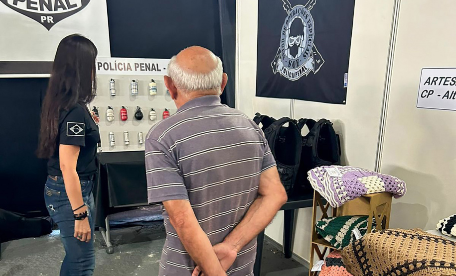Polícia Penal apresenta na Expoingá seu projeto de ressocialização de custodiados