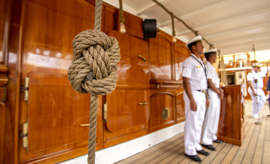 Marinha do Brasil e Portos do Paraná convidam para visitação ao veleiro Cisne Branco