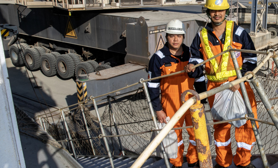 Portos do Paraná intensifica normas de circulação de tripulantes no cais
