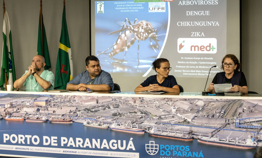 Palestra de arboviroses Portos