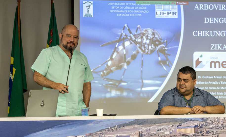 Palestra de arboviroses Portos