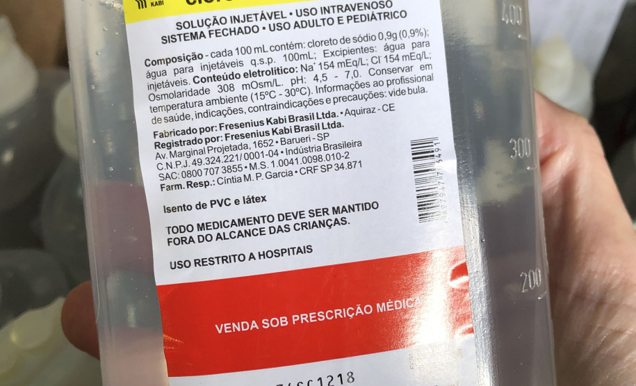 Saúde recebe medicamentos adquiridos de forma emergencial para auxílio no manejo da Dengue